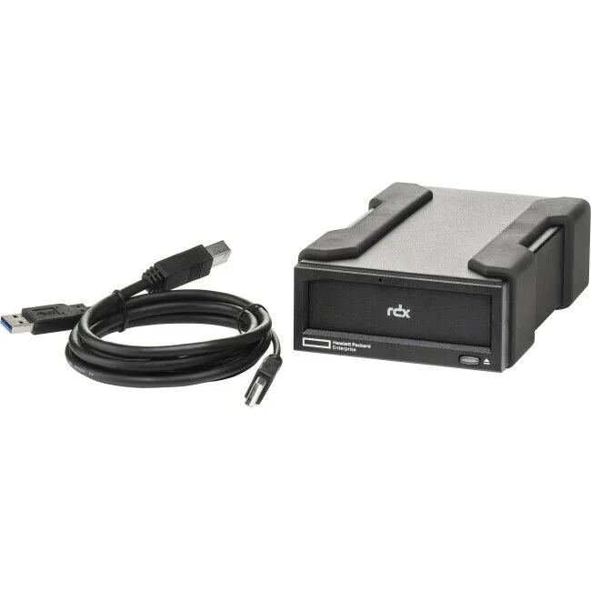 HPE HPE C8S07B Drive Dock USB 3.0 External Black — Produktfoto