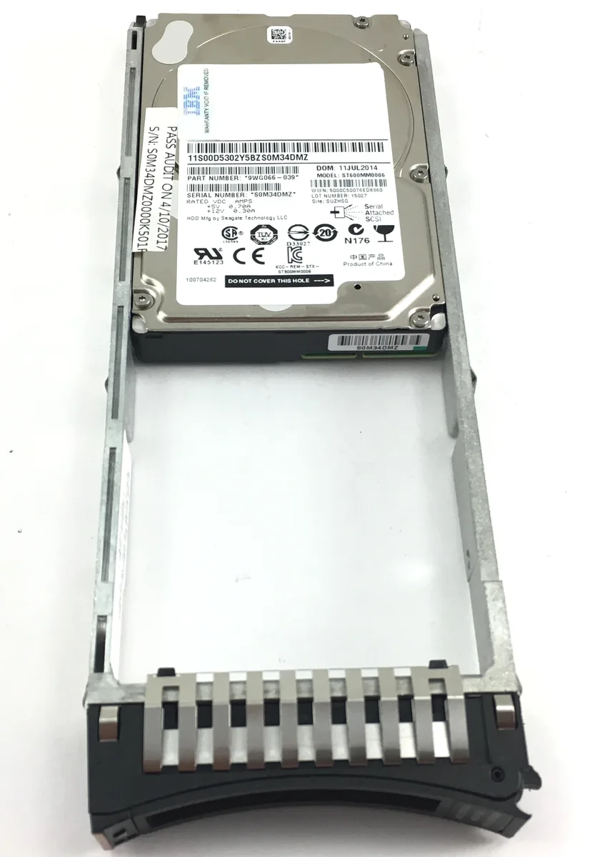 IBM IBM 00Y5800 600GB 10000 RPM SAS 2.5" internal hard drive — ภาพสินค้า