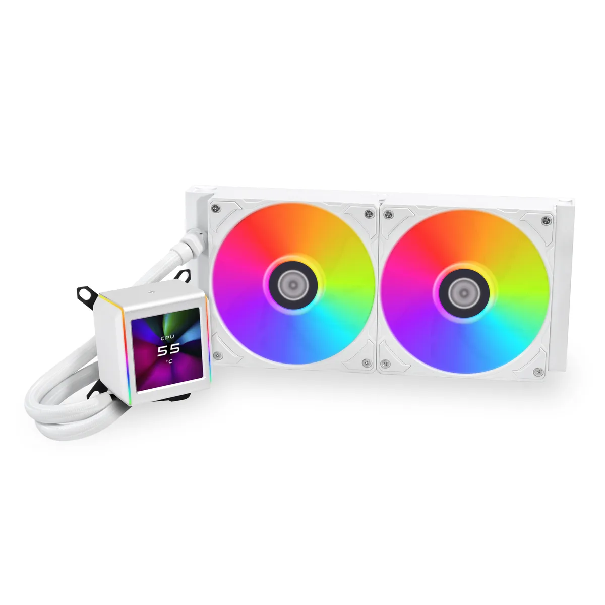 Lian Li Lian Li GA2ALCD28W Galahad II LCD 280 liquid cooler — product photo