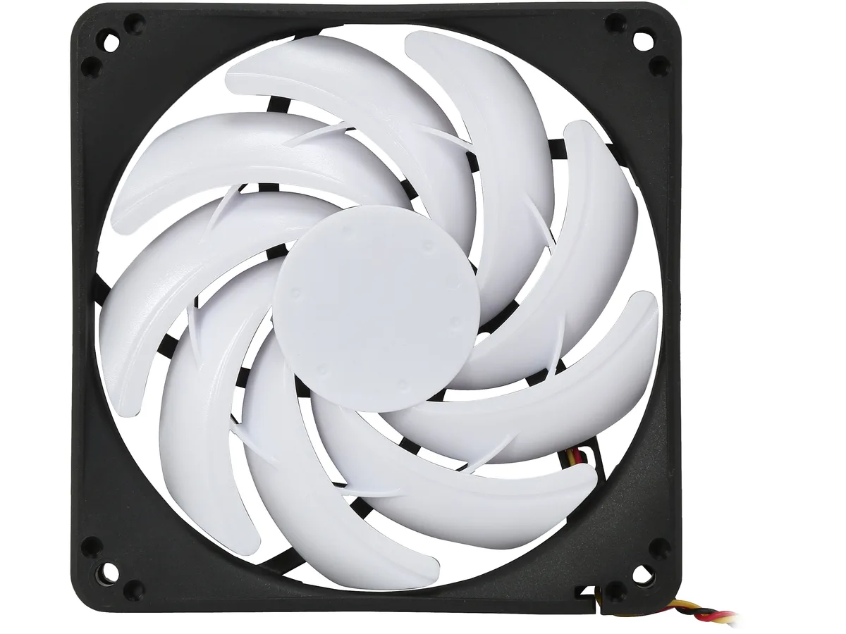 Silverstone Silverstone FN123 120mm case fan 15mm 2000 rpm 32.6CFM 23.5dBA 3-pin — صورة المنتج