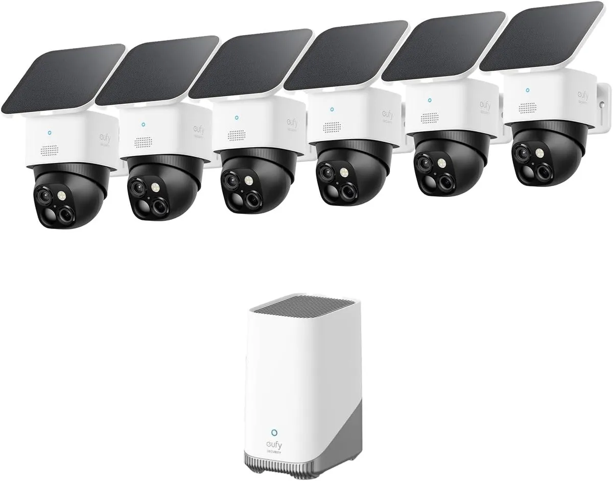 eufy eufy Security SoloCam S340 6-Cam Kit (HomeBase S380) network camera — fotografia produsului