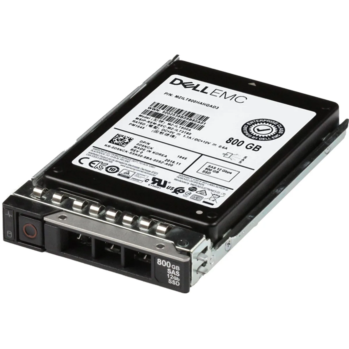 Dell 800GB 12Gbps SAS 2.5 inch enterprise SSD PM1645