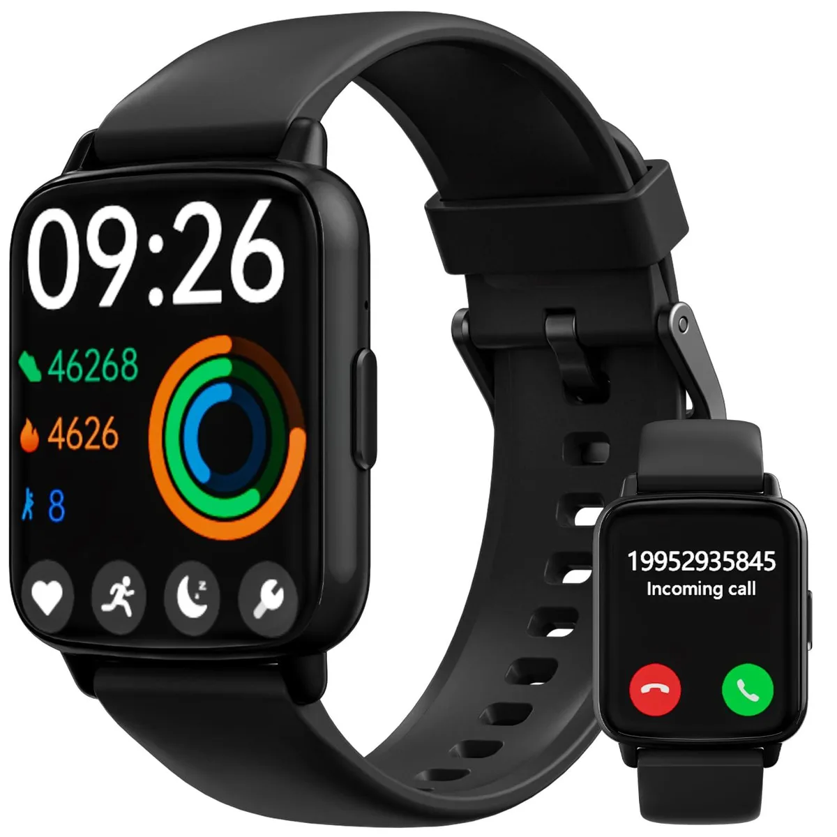 DIVElink 1.85" Activity Tracker Black 105 Sports IP68 10-Day — fotografie produktu