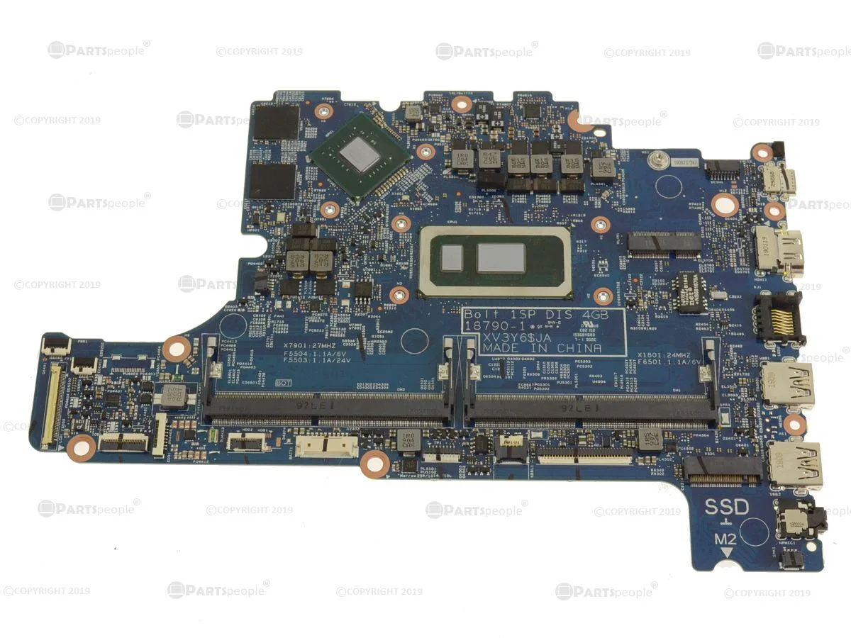 DELL DELL Inspiron 5583 Motherboard i7-8565U 1.8GHz Nvidia MX130 PPXC9 — 商品照片