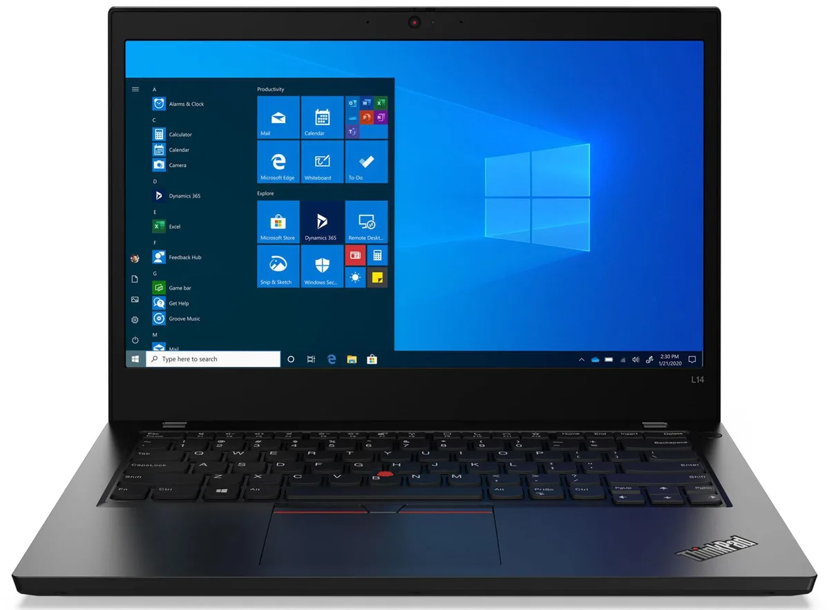 Lenovo Lenovo ThinkPad L14 Gen 2 laptop i5-1135G7 8GB 256GB 14.0" FHD — photo du produit