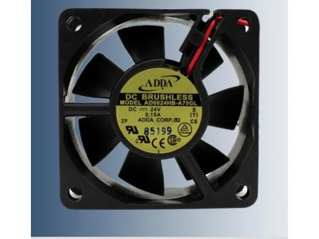 Fans Fans AD0624HB-A70GLSize 60×60×25 mm 12 V 0.15 A 3.6 W 4500 RPM 24.49 CFM case fan — product photo