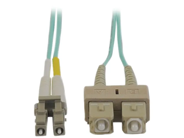 Tripp Lite Tripp Lite N816-15M 50 ft Aqua Duplex fibre optic cable — tuotekuva