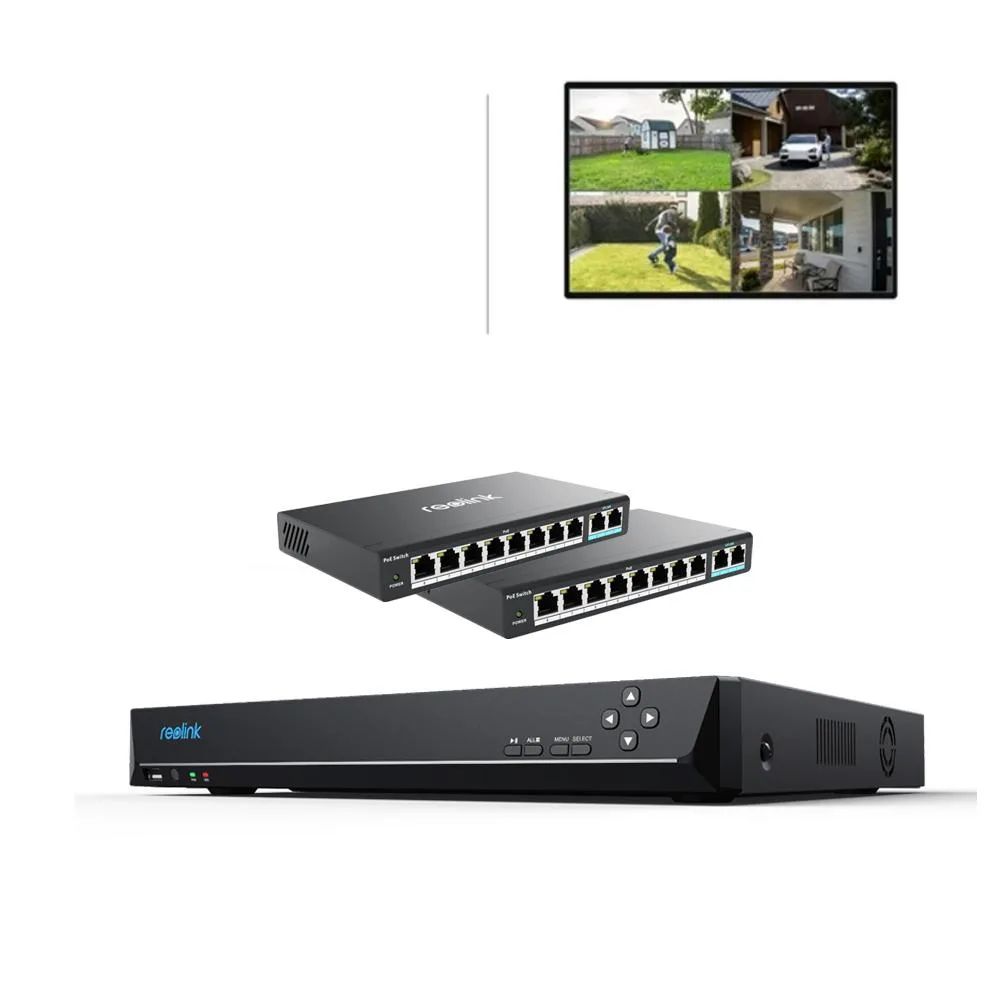 Reolink Reolink RLN36 36CH NVR with 2 PoE Switches 48TB — product photo