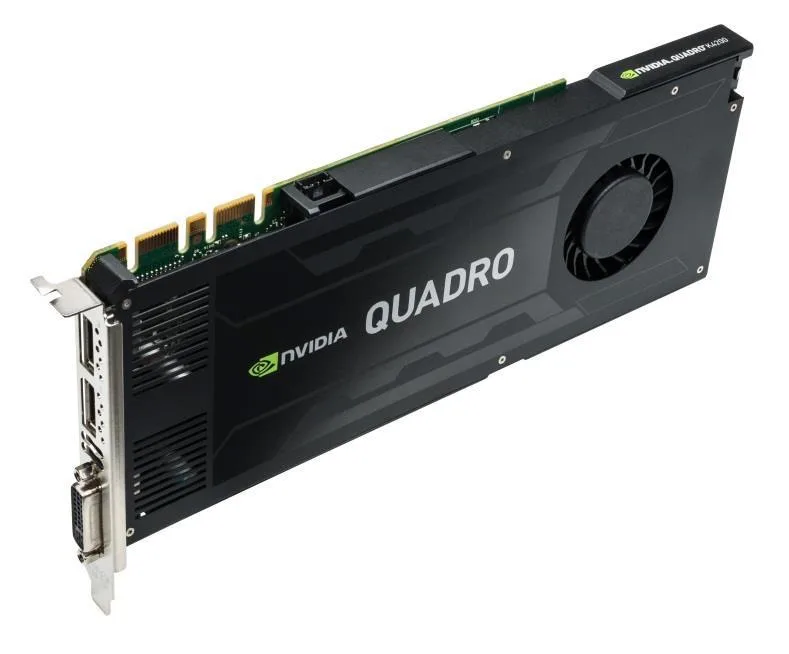 NVIDIA NVIDIA Quadro K4200 4GB GDDR5 256-bit PCI Express 2.0 x16 Full Height workstation graphics card — photo du produit