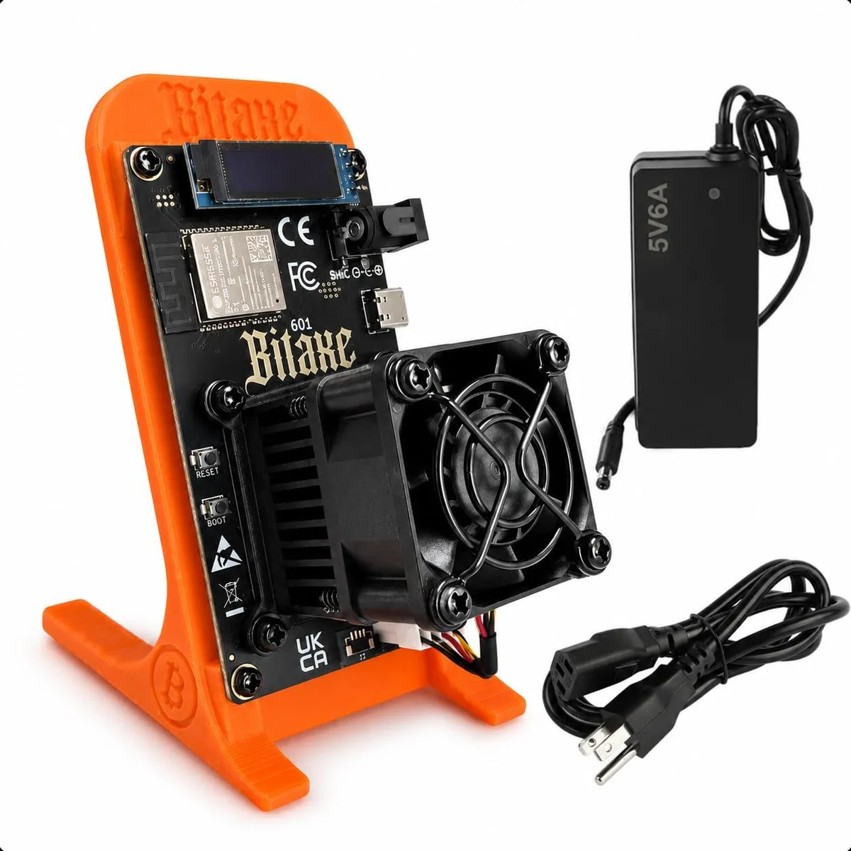 Bitaxe Bitaxe 601 Orange mining hardware — photo du produit