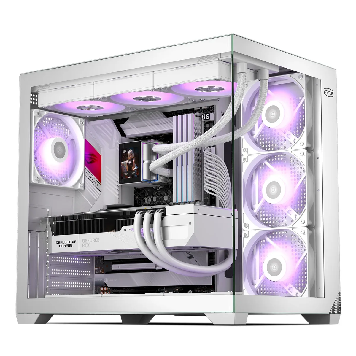 PCCOOLER PCCOOLER CPS C3 T700 WH PC Case White — product photo
