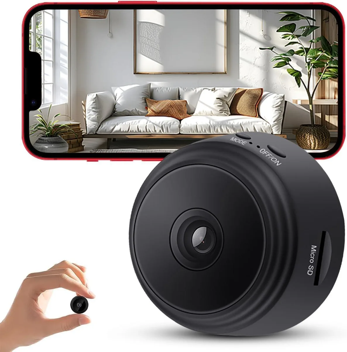  Clover Yschefd 1080p Wireless Surveillance Camera 120° 2.4GHz — produkto nuotrauka