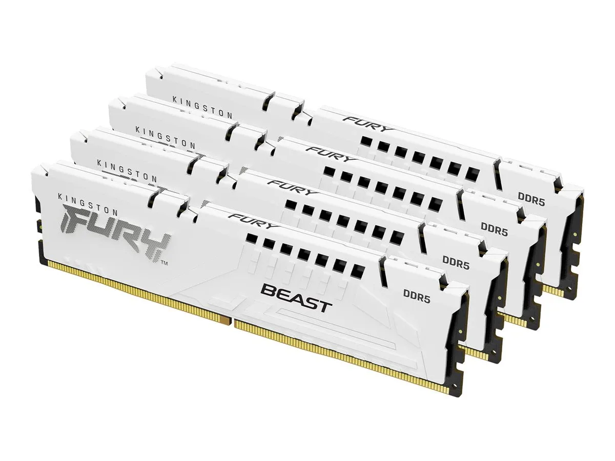 Kingston Technology Corp. Kingston Technology Corp. KF552C40BWK4-128 128GB (4 x 32GB) DDR5 5200 CL40 desktop RAM — photo du produit