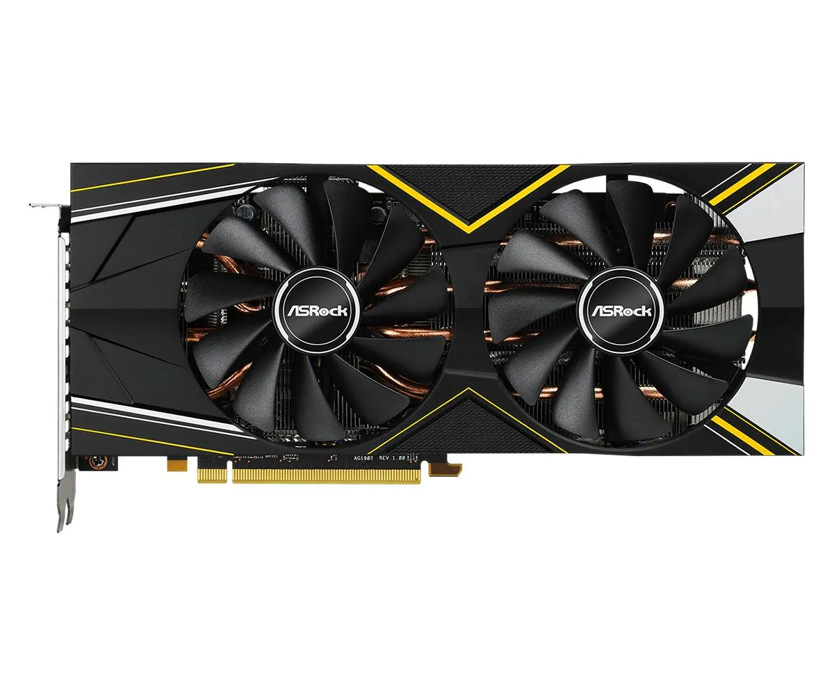 ASRock ASRock Radeon RX 5700 XT Challenger D 8G OC graphics card — product photo
