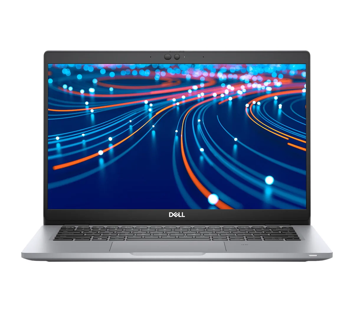 Refurbished Dell Latitude 5320 laptop in gray, thin light chassis, 13.3 inch non-touch screen