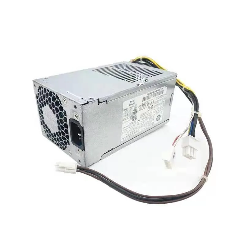 Rectangular silver ATX power supply with 6-pin connector and 240W label