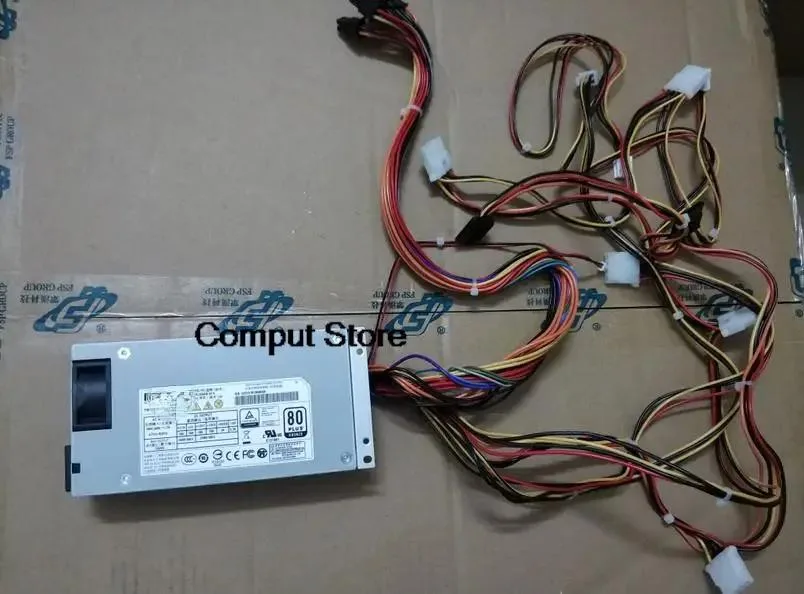 Small 1U 350W ATX power supply unit, metal casing