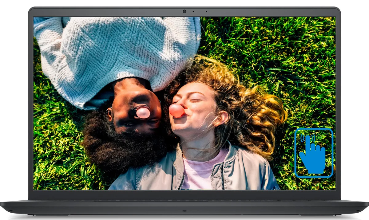 DELL DELL Inspiron 15 laptop i5-1235U 16GB 512GB NVMe 15.6" Touch FHD Carbon Black Win 10 Pro — photo du produit