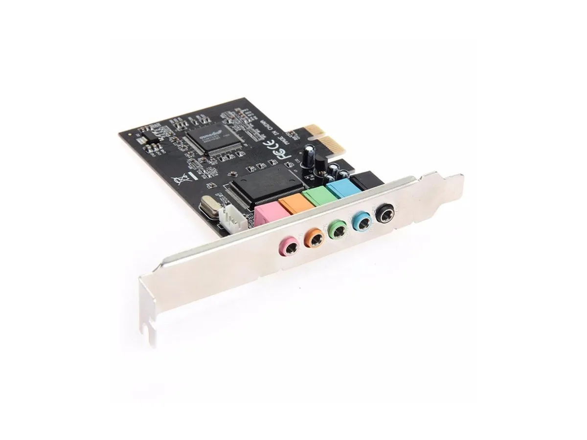 Officemate Officemate PCIe Sound Card 5.1 3D Stereo Low Profile Bracket CMI8738 — product photo