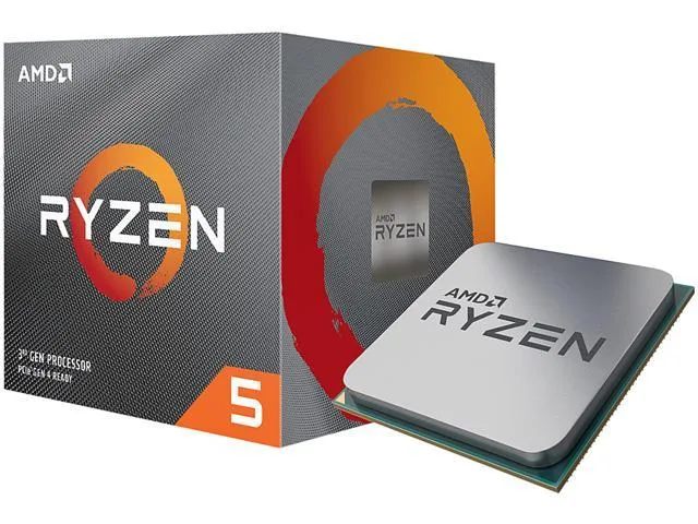 AMD Ryzen 5 3600X desktop CPU in retail box