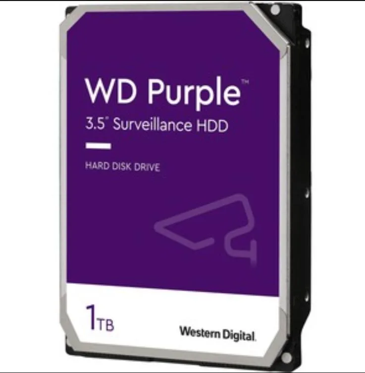 Western Digital Western Digital WD Purple WD10PURZ 1 TB 3.5" 5400 rpm SATA 20-pack — foto del producto