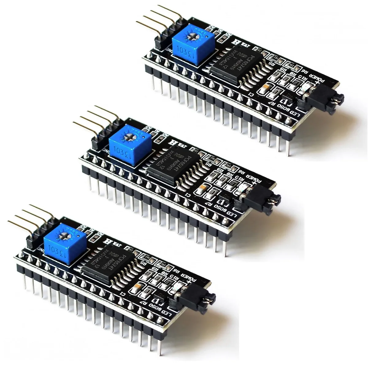 Milwaukee I2C LCD Adapter Extended Board 1602 2004 engineering development tool — tuotekuva