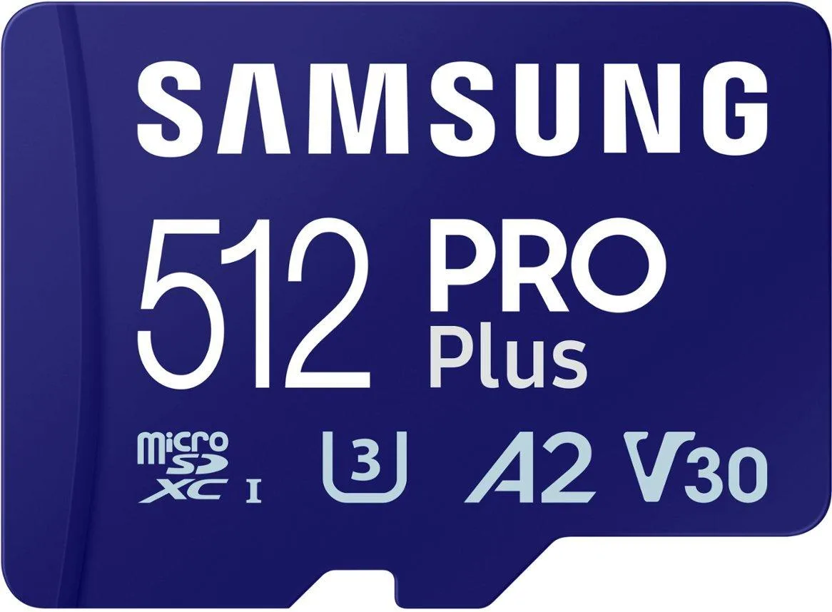 SAMSUNG SAMSUNG PRO Plus 512GB microSDXC Memory Card MB-MD512SA/AM — vörumynd