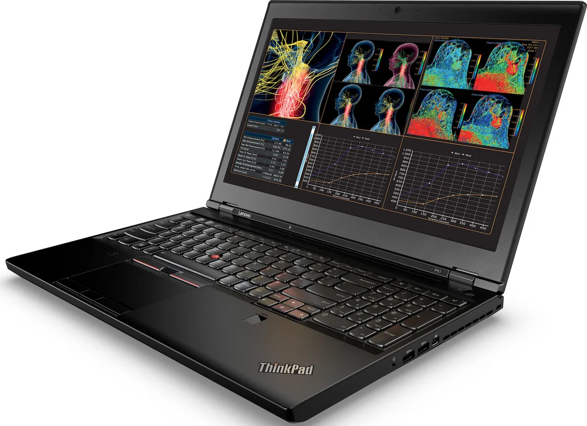 Lenovo Lenovo ThinkPad P51 15.6" FHD laptop Intel Core i7-7700HQ 64GB DDR4 512GB SSD Nvidia Quadro M1200 4GB — product photo