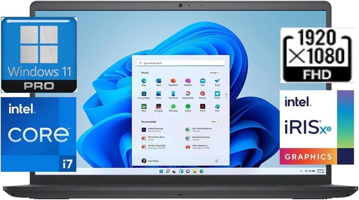 DELL Dell Inspiron 3530 laptop i7-1255U 16 GB 1 TB SSD — product photo