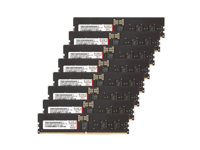 V-color V-color TR516G56S846O 128GB (16GBx8) DDR5 5600 CL46 ECC R-DIMM 1.1V — 商品写真
