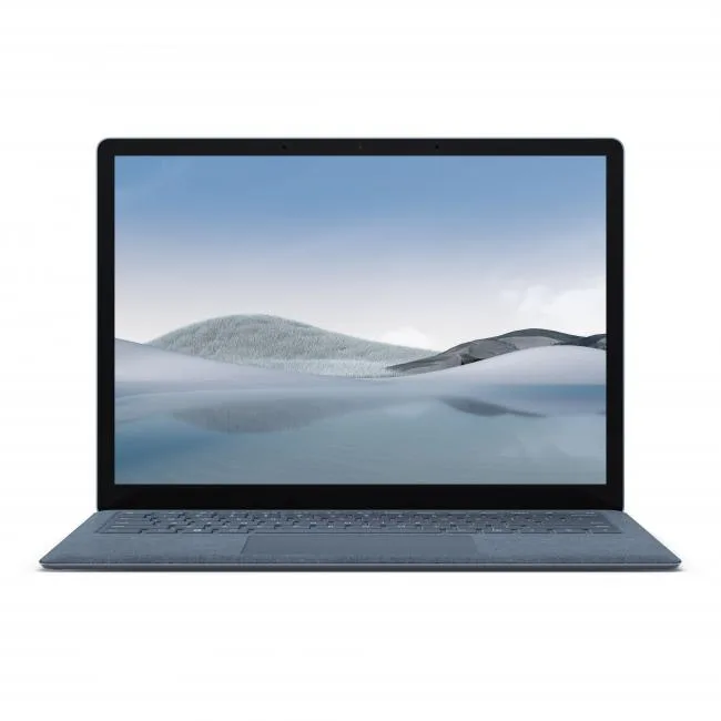 Microsoft Surface Laptop 4 in Ice Blue with 13.5 inch touchscreen display