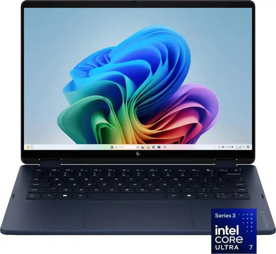 HP HP OmniBook X Flip 2-in-1 14" Intel Core Ultra 7 355 24GB 512GB Atmospheric Blue — fotografia produsului