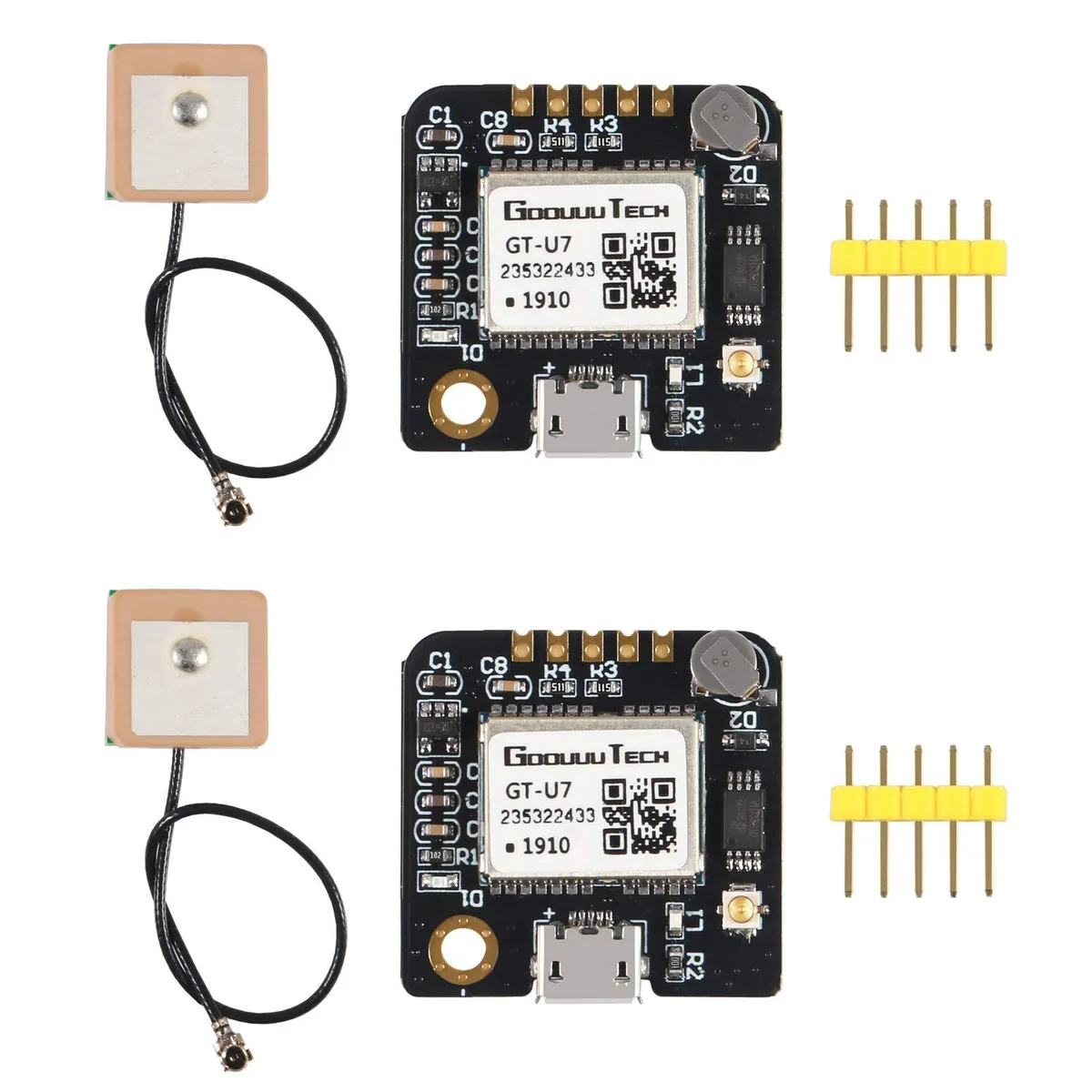 KEHIPI KEHIPI 2pcs GT-U7 GPS Module Development Board — zdjęcie produktu