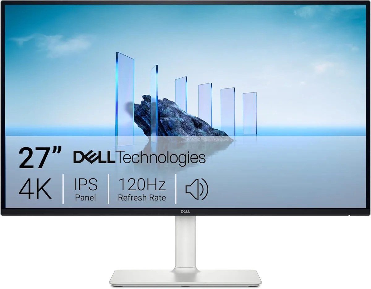 DELL DELL S2725QS 27" 4K 120Hz IPS Monitor Ash White — photo du produit