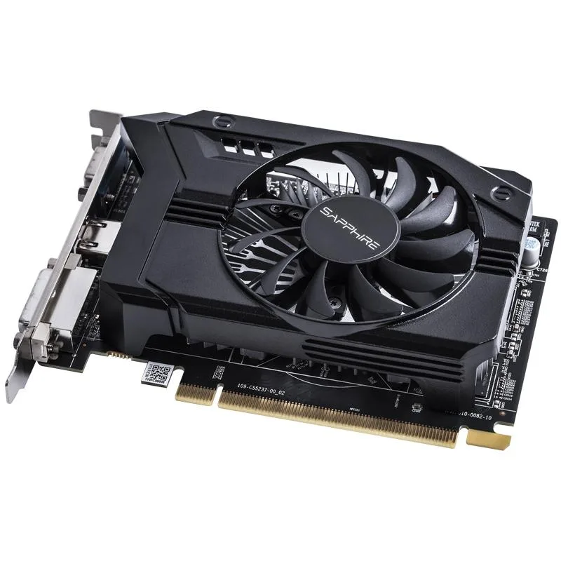 Sapphire Radeon R7 240 graphics card with single fan and metal bracket