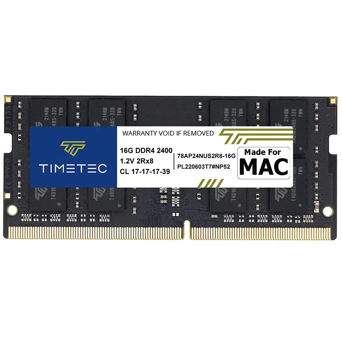 Timetec Timetec MR-H16D424S7E 16GB DDR4 2400 CL17 SODIMM laptop RAM — 商品照片