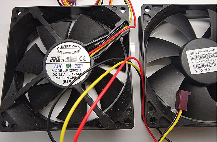 OEM Industries OEM Industries F129025SL 9025 90mm 12V .12A 3-Pin Sleeve Bearing CPU Cooler — photo du produit