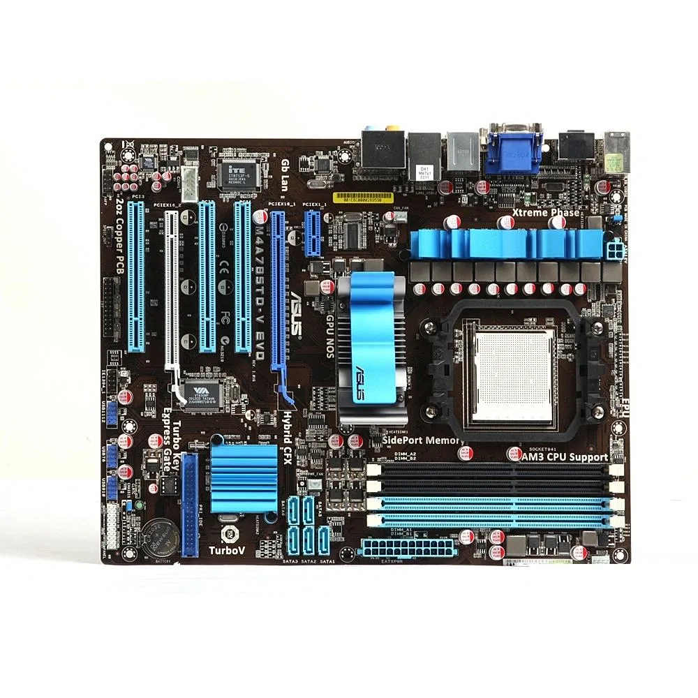 ASUS ASUS M4A785TD-V EVO AMD 785G DDR3 16GB ATX Motherboard — product photo