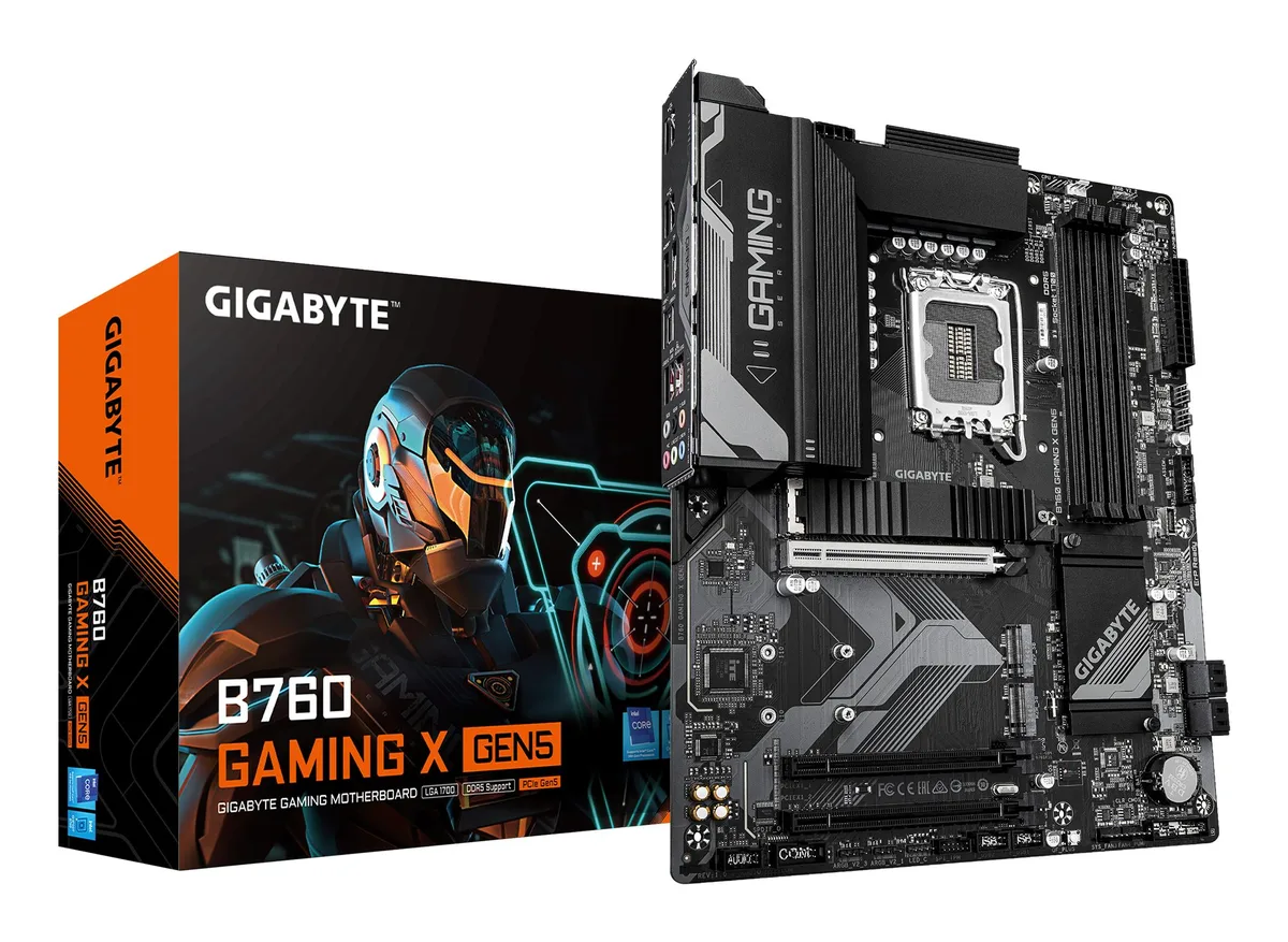 GIGABYTE GIGABYTE B760 GAMING X GEN5 Intel motherboard — product photo