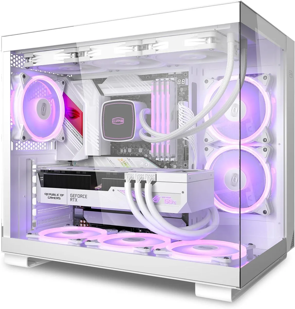 BFKK BFKK CPS C3T500 Mid Tower PC Case White — product photo