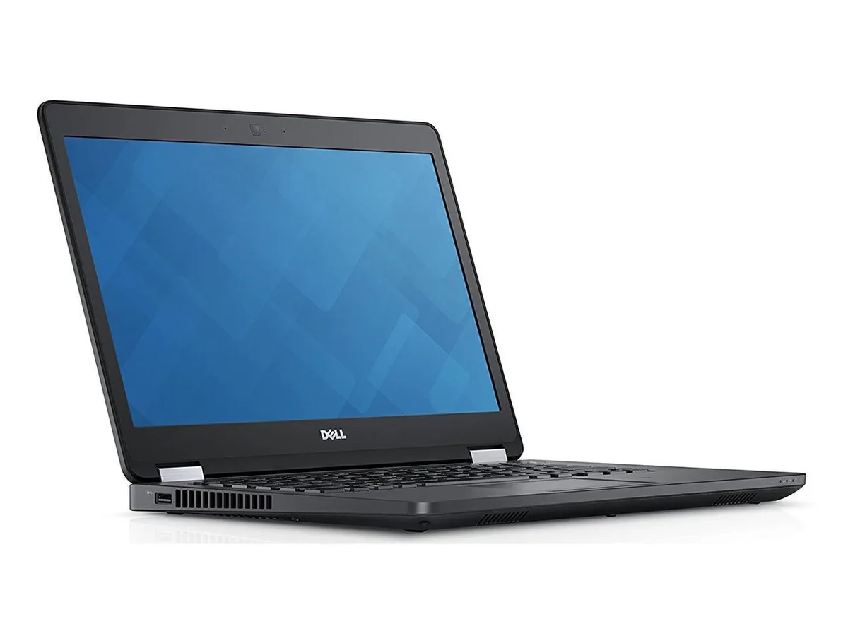 Black 12.9 inch laptop with backlit keyboard and webcam