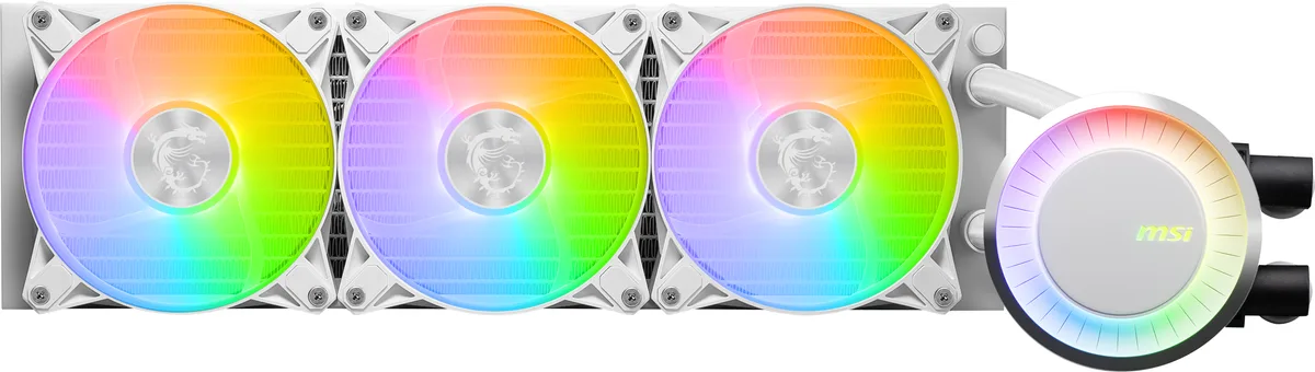 MSI MSI MAG CORELIQUID E360 WH liquid cooler — product photo