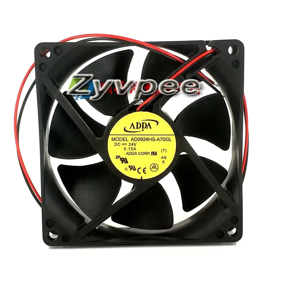 Zyvpee Zyvpee AD0924HS-A70GL 92x25mm 24V 0.15A 2-wire case fan — foto produk