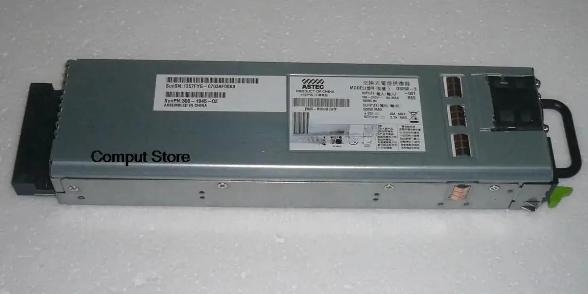 KHACHIMO KHACHIMO 300-1945 DS550-3 V215/V245/V445/X4200 Server Power Supply — toote foto