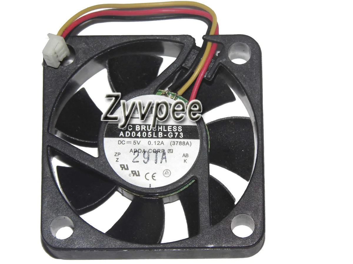 Zyvpee Zyvpee AD0405LB-G73 40x10mm 5V 3-pin case fan — صورة المنتج
