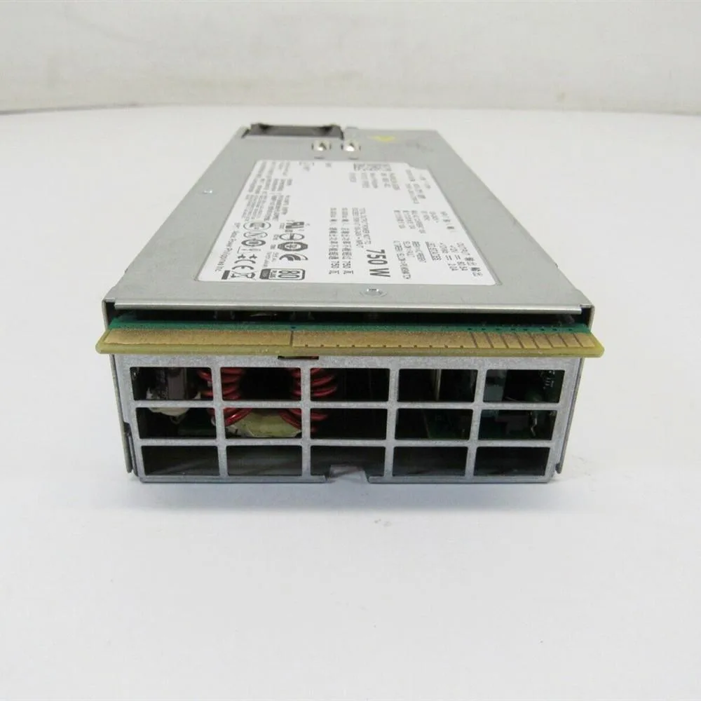 Silver rectangular 750W server power supply unit