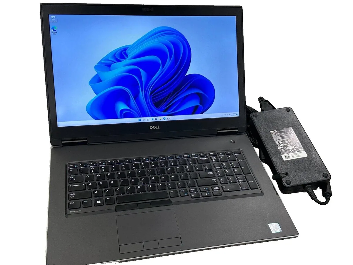 DELL DELL Precision 7740 business laptop Intel 9850H 2.60GHz 32GB RAM 2x512GB NVMe 17.3" FHD RTX 3000 6GB GDDR6 — φωτογραφία προϊόντος