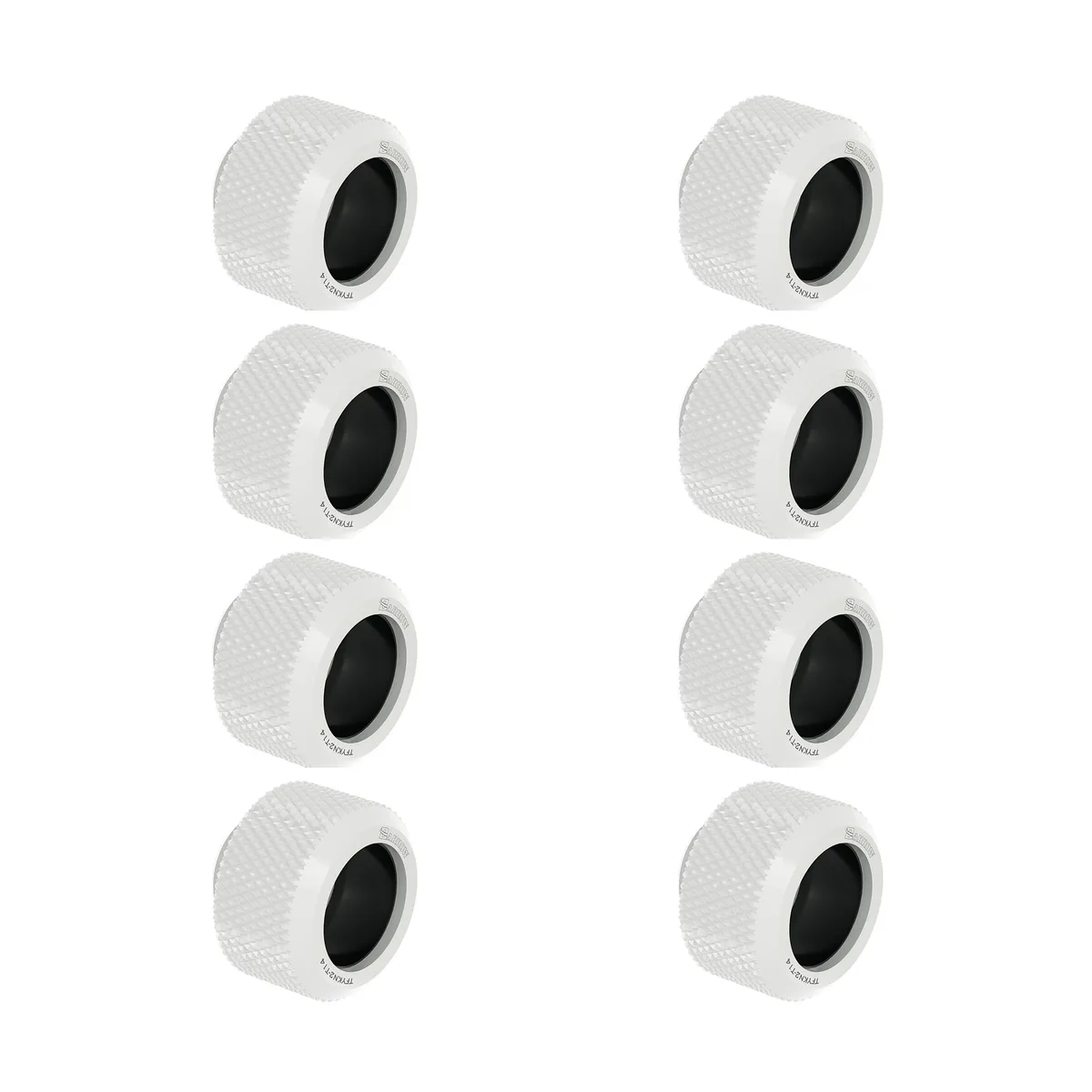 FormulaMod FormulaMod Fittings 14mm OD G1/4 White 8 Pack — fotografia produsului