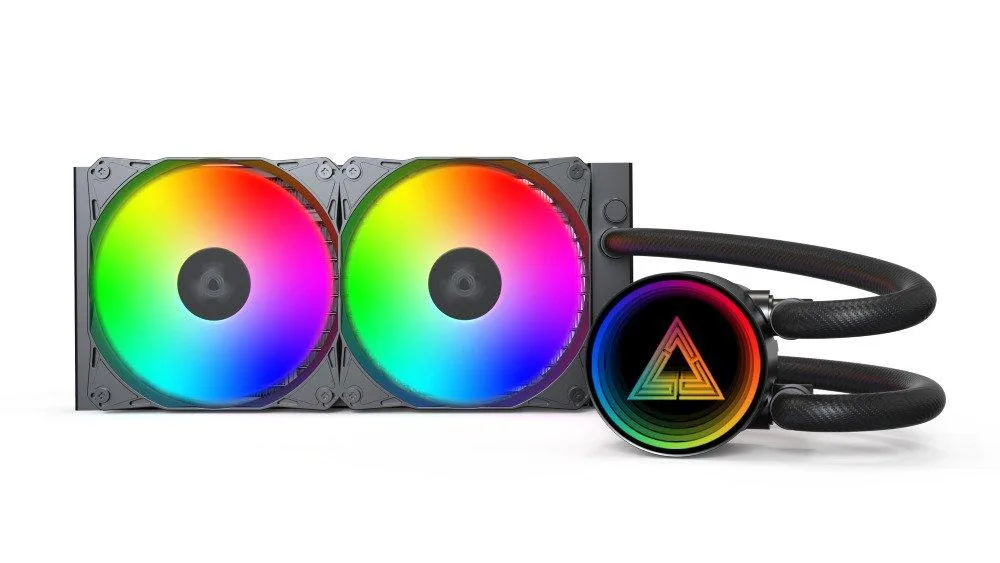Montech Montech LightFlow ARGB 240 Black liquid cooler — photo du produit