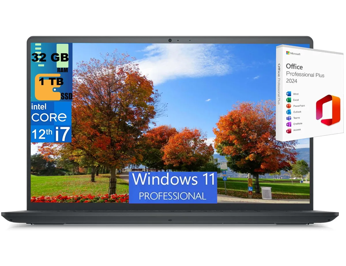 DELL DELL Inspiron 3520 15 laptop i7-1255U 32GB 1TB SSD Pro — photo du produit
